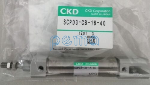 CKD SCPD3-CB-16C-40 Xy lanh bút chì , trục đơn tác động kép