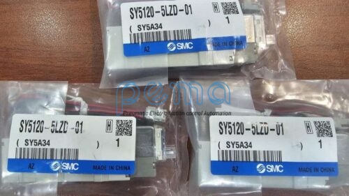 SMC SY5120-5LZD-01 Van điện từ 5 cổng , dòng SY5000