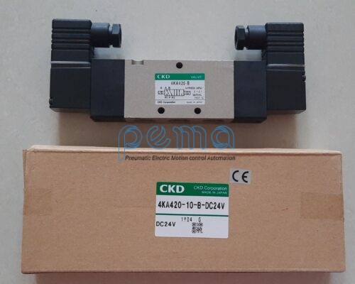 CKD 4KA420-10-B (DC24V) Van điện từ đơn , dòng 4KA