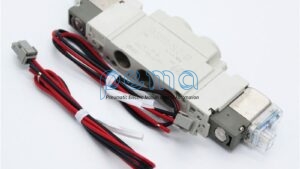 SMC SY5220-5LZ-01-DC24V Van điện từ 5 cổng , dòng SY5000