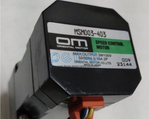 ORIENTAL MOTOR MSM003-403 Động cơ điều tốc loại cảm ứng