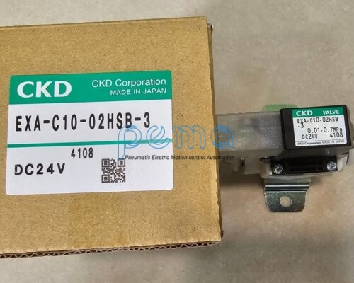 CKD EXA-C10-02HSB-3 Van điện từ 2 cổng , dòng EXA