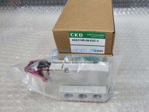 CKD 4GE210R-08-E2C-3 DC24V Van điện từ 5 cổng , dòng 4GE