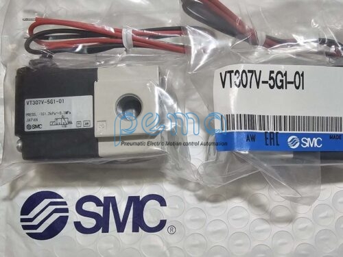 SMC VT307V-5G1-01 Van điện từ 3 cổng , dòng VT307