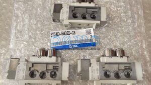 SMC SY5160-5MOZ-C6 DC24V Van điện từ 5 cổng , dòng SY5000