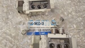 SMC SY5160-5MOZD-C8 DC24V Van điện từ 5 cổng , dòng SY5000