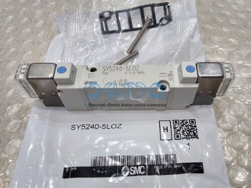 SMC SY5240-5LOZ Van điện từ 5 cổng có đế gắn , dòng SY5000