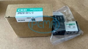 CKD 3PB219-00-L-3 DC24V Van điện từ 3 cổng , loại tác động trực tiếp