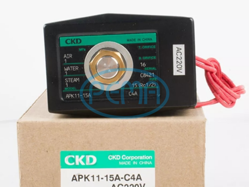 CKD APK11-15A-C4A AC220V Van điện từ đa năng , dòng APK11