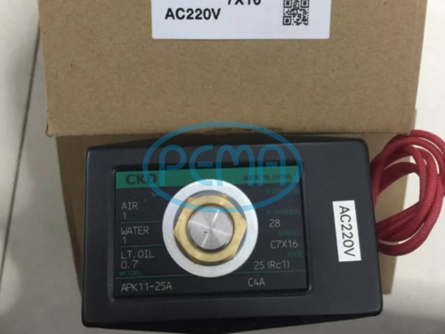 CKD APK11-25A-C4A AC220V Van điện từ đa năng , dòng APK11