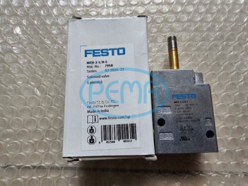 FESTO MFH-3-1/8-S Van điện từ 3 cổng , dòng MFH