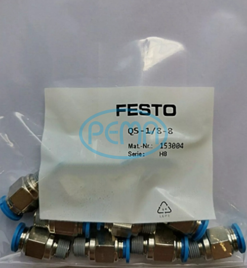 FESTO QS-1/8-8 Đầu nối thẳng , dòng QS