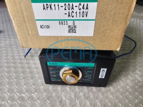 CKD APK11-20A-C4A AC110V Van điện từ đa năng , dòng APK11