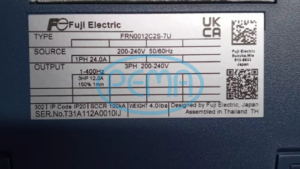 FUJI ELECTRIC FRN0012C2S-7U Biến tần 1 phase 220V , dòng Frenic – Mini