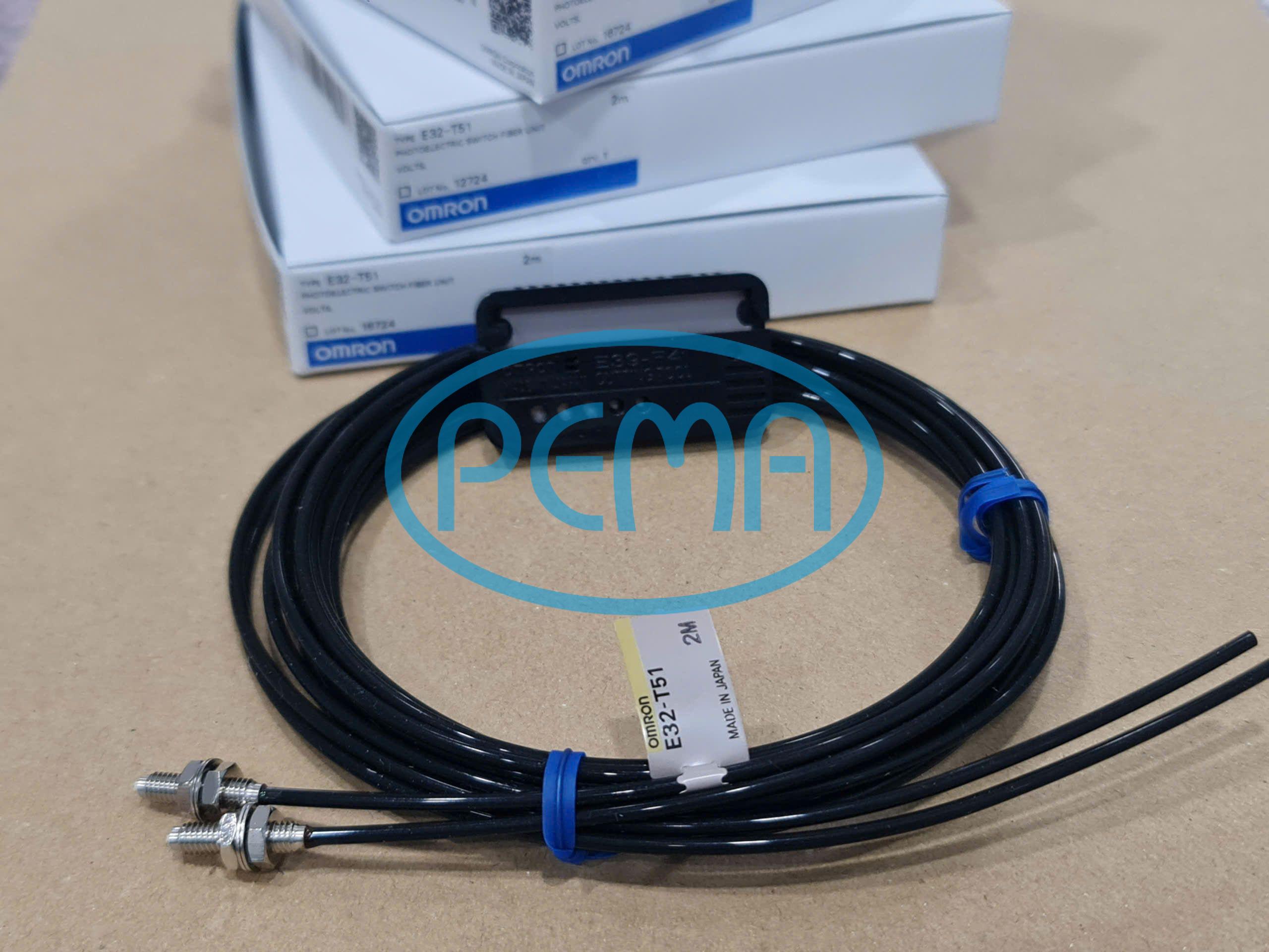 OMRON E32-T51 Cảm biến điện quang , dòng E32