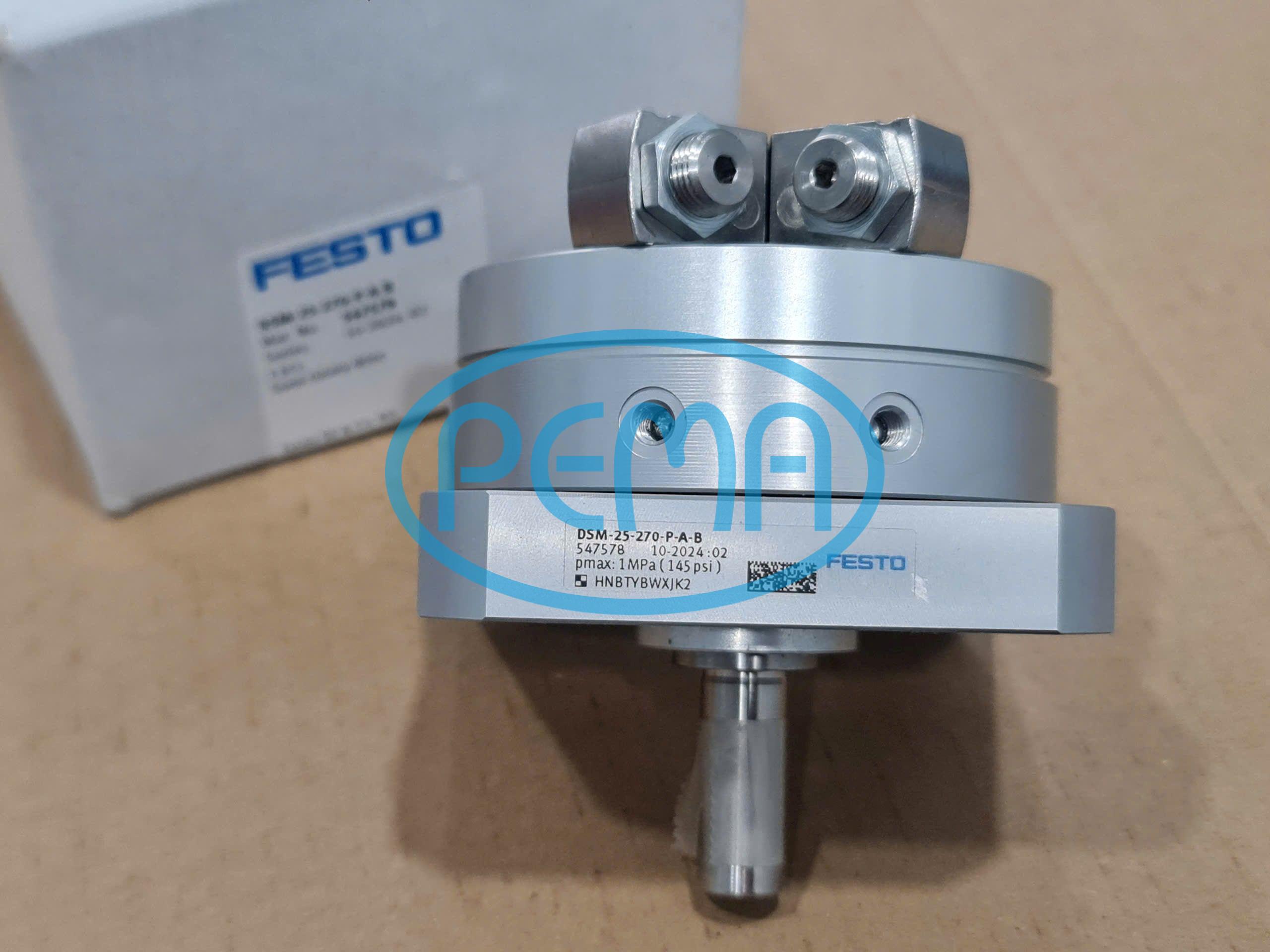 FESTO DSM-25-270-P-A-B Xy lanh bán xoay , dòng DSM