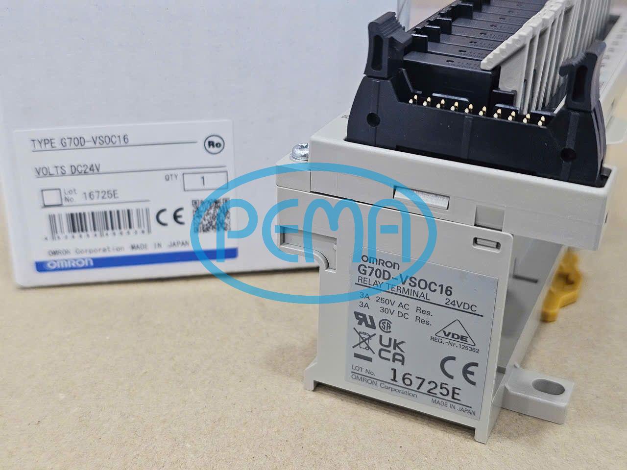 OMRON G70D-VSOC16 DC24V Cầu đấu Rơ le