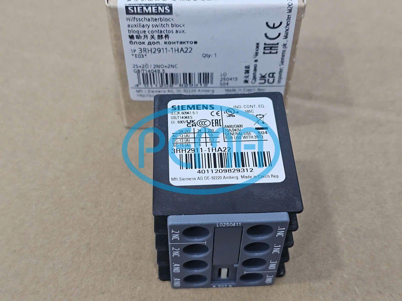 SIEMENS 3RH2911-1HA22